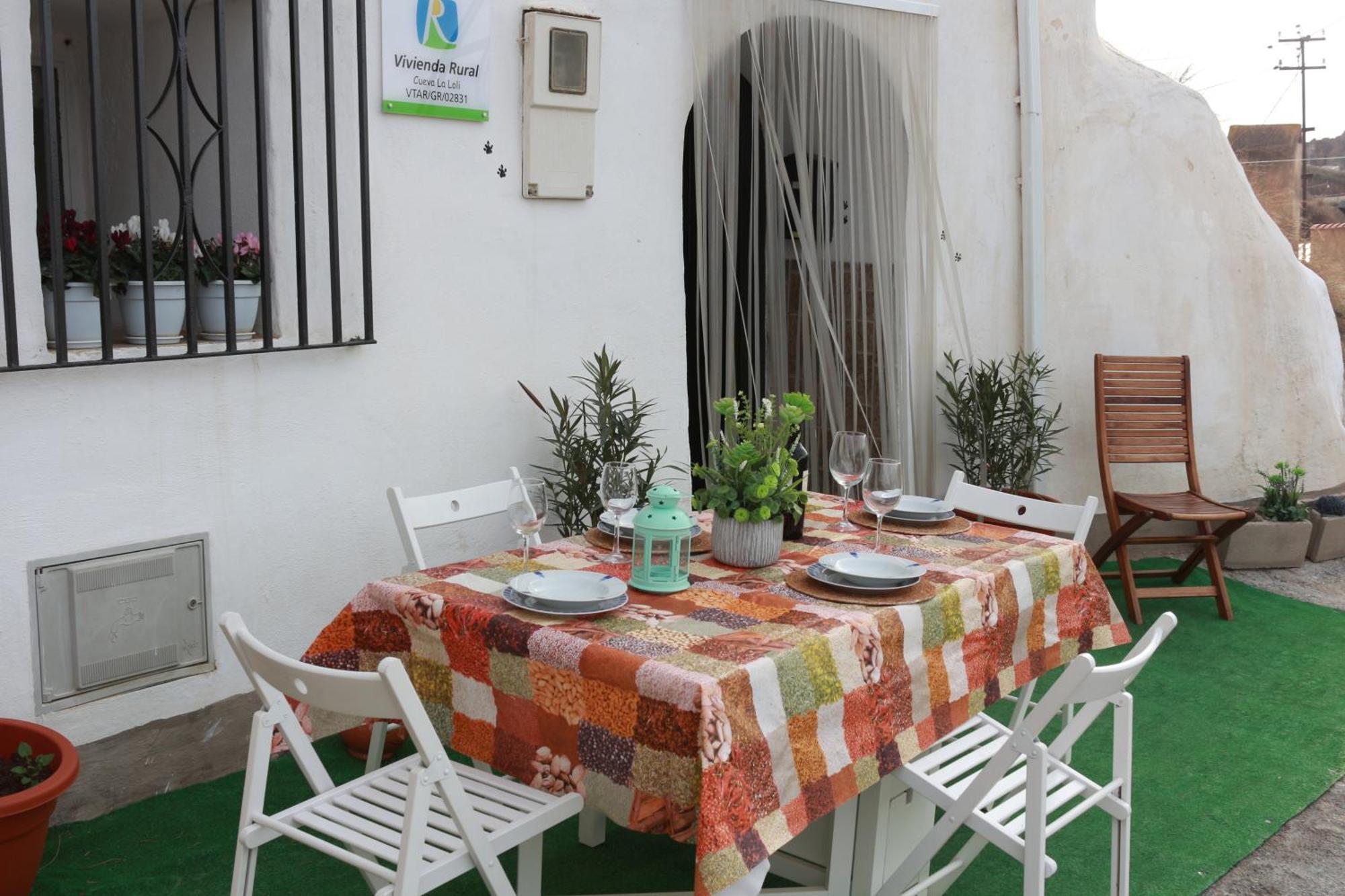 Villa Cueva La Loli Guadix Exterior foto